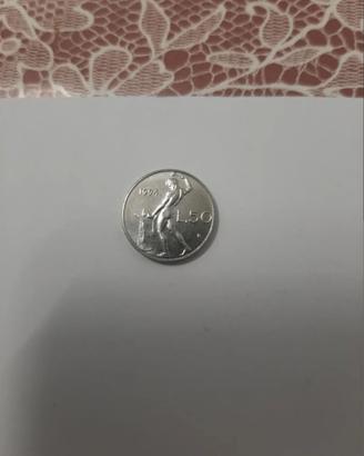 Moneta 50 lire piccola rara 1994