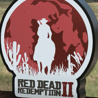 Lampada Red Dead Redemption 2 con LED Luminosi
