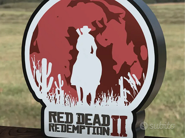Lampada Red Dead Redemption 2 con LED Luminosi