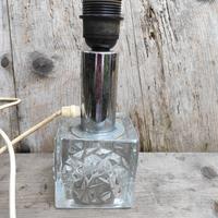 Lampada vintage Peill Putzler Germany cubo