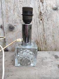 Lampada vintage Peill Putzler Germany cubo