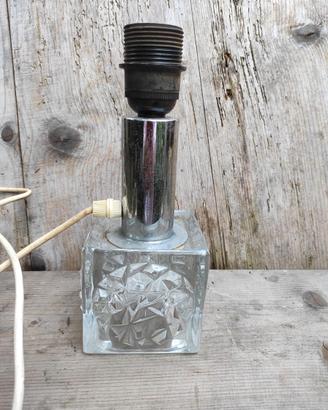 Lampada vintage Peill Putzler Germany cubo