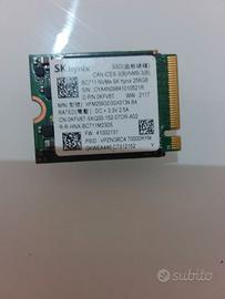 SSD NVMe M.2 2230 256GB SK hynix BC711-100% Vita