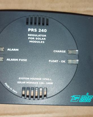 REGOLATORE DI CARICA SOLARE CBE PRS 240
