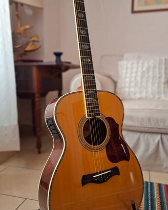 Chitarra acustica elett. + custodia + tracolla