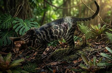 Esclusivo Bengala - "Leopard Nero"da salotto 
