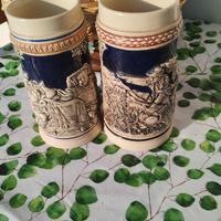 2 boccali birra West Germany