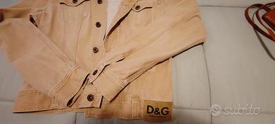 vengo giacca jeans coordinata con borsa a tracolla