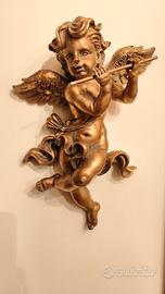 Angelo putto con flauto 