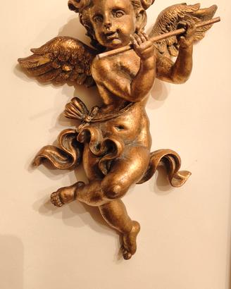 Angelo putto con flauto 