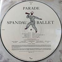 Album Spandau ballet Parade picture disc vinile
