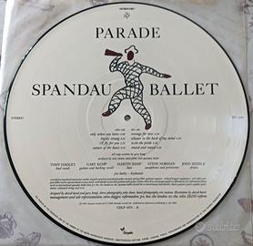 Album Spandau ballet Parade picture disc vinile