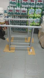 cavalletti in ferro saldati con cerniere