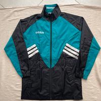 Rara Giacca a Vento Vintage Adidas Anni '90 tg S