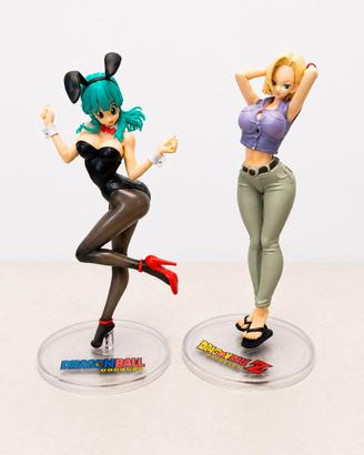 Dragon Ball Bulma Bunny & Android 18 Banpresto