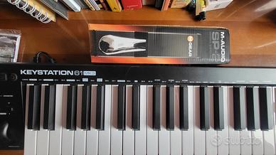M-Audio Keystation 61 tasti con pedale sustain