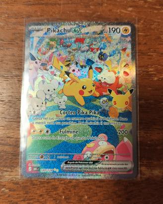 POKEMON 30esimo : PIKACHU EX - SAR
