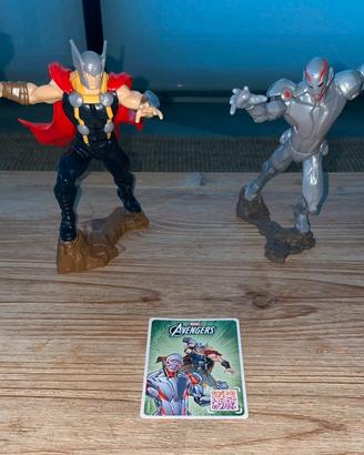 Avengers sorpresa uovo Kinder