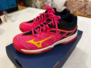 Scarpe tennis donna 36,5 mizuno BREAK SHOT EX CC