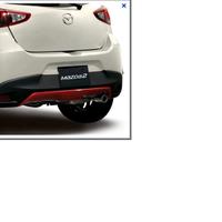Protezione paraurto posteriore mazda 2
