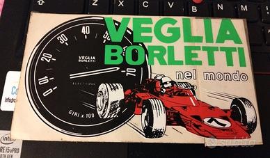 Adesivo pubblicitario Veglia Borletti vintage