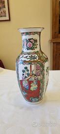 vaso vintage con disegno giapponese l