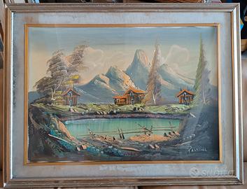 Dipinto olio su tela ANTONIO PONTICELLI 50x70