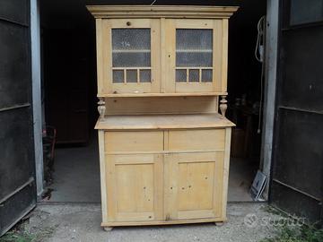 Credenza abete gia sverniciata 2 corpi