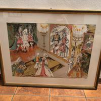 Quadro vintage bohemien