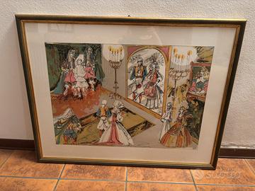 Quadro vintage bohemien