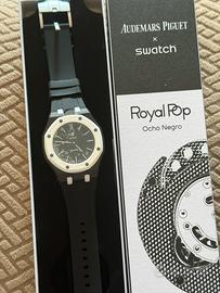 Audemars Piguet x Swatch Royal pop OCHO NEGRO