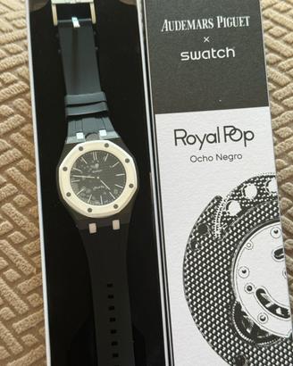 Audemars Piguet x Swatch Royal pop OCHO NEGRO