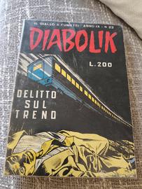 Diabolik anno 9 numero 22 Delitto sul treno 