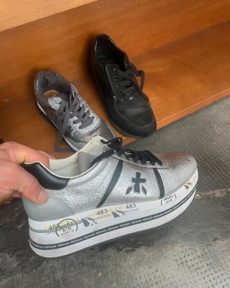 Sneakers Premiata Beth 3643 in pelle numero 40
