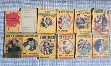 Lotto 12 Gialli Mondadori anni 50