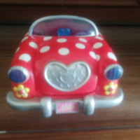 Auto piccola di Minnie e Topolino