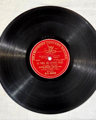 78 GIRI MONOFACCIALE Gramophone - Verdi