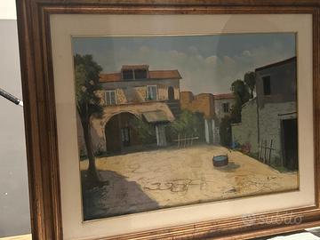 Quadro Olio su Tela Marcello Sepe 50x70 Quot Bolaf