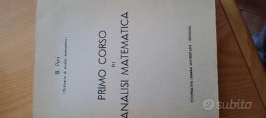 Primo corso di analisi matematica di Pini