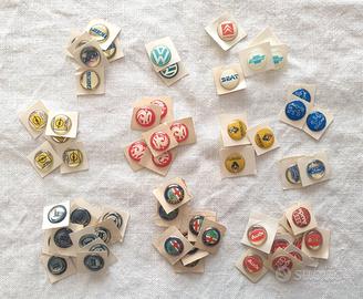 2x A SCELTA bottoni adesivi resinati vintage auto