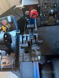 MOZA MTQ E TQA THROTTLE VOLO CIVILE E MILITARE