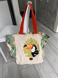 Borsa da spiaggia in cotone