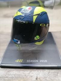 Mini Casco Valentino Rossi 46 Season 2018 1:8