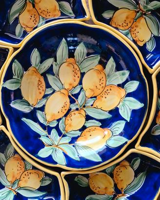 Ceramiche vietresi set antipastiere