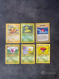 🌿 Lotto Carte Pokémon Set Jungle Unlimited 🇬🇧