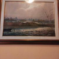 Quadro Ettore Marinelli pittore Ferrarese