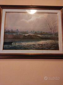 Quadro Ettore Marinelli pittore Ferrarese