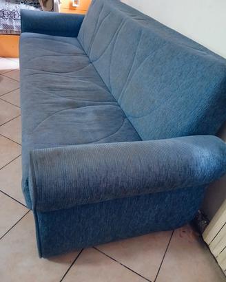 set divani letto 2+3 posti con contenitore 