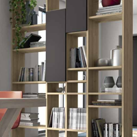 Libreria bifacciale l 168 cm h max 302cm come foto