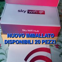 MODEM SKY WIFI HUB FIBRA FTTH/FTTC STABILE E POTEN